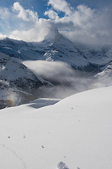 Image showing mountain matterhorn zermatt switzerland