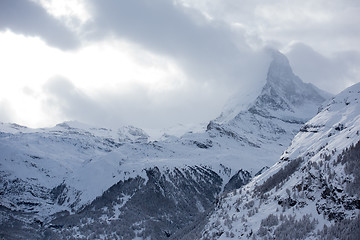 Image showing mountain matterhorn zermatt switzerland