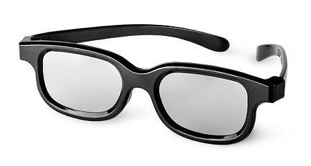 Image showing Plastic 3D glasses