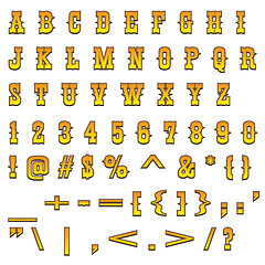 Image showing Western alphabet