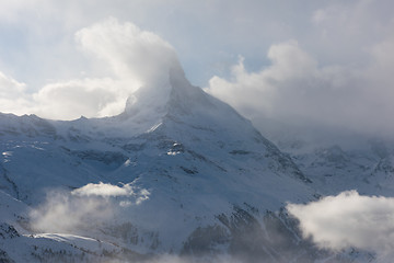 Image showing mountain matterhorn zermatt switzerland