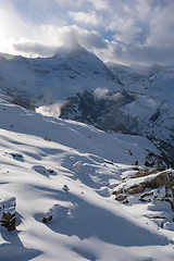 Image showing mountain matterhorn zermatt switzerland