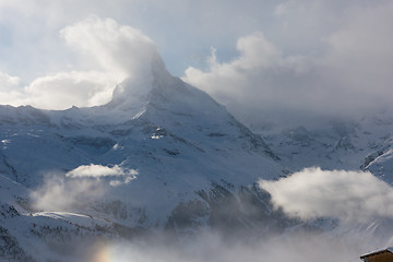 Image showing mountain matterhorn zermatt switzerland