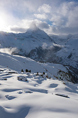 Image showing mountain matterhorn zermatt switzerland