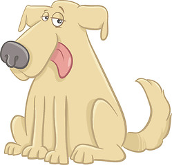 Image showing funny dog cartoon character