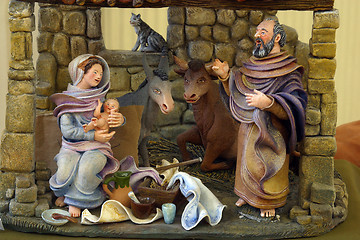 Image showing Nativity Scene