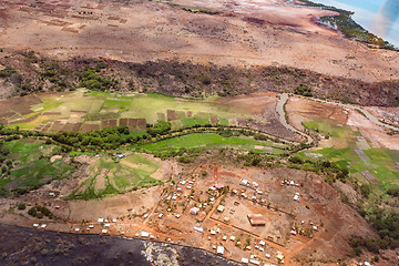 Image showing view of the earth landscape, Madagascar coast