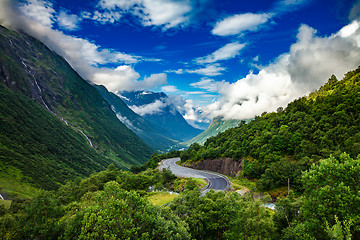 Image showing Beautiful Nature Norway.