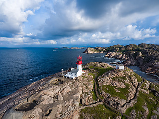 Image showing Lindesnes Fyr Lighthouse, Norway