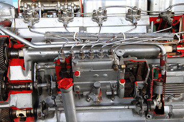 Image showing gas engine background