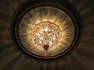 Image showing Round Elegant Lamp