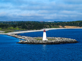 Image showing McNabs Island Lighthouse