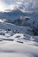 Image showing mountain matterhorn zermatt switzerland