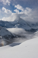 Image showing mountain matterhorn zermatt switzerland