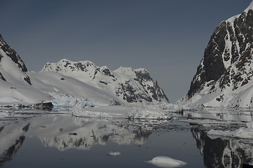 Image showing Antarctica view form the ship