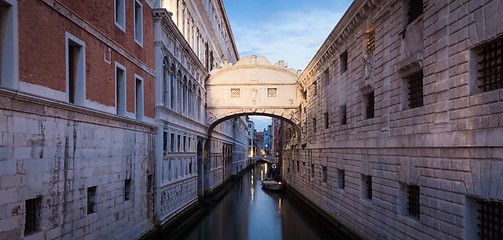 Image showing Venice - Ponte dei Sospiri