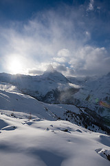 Image showing mountain matterhorn zermatt switzerland