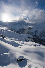 Image showing mountain matterhorn zermatt switzerland