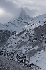 Image showing mountain matterhorn zermatt switzerland