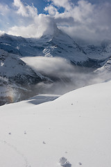 Image showing mountain matterhorn zermatt switzerland