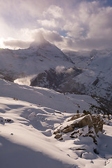 Image showing mountain matterhorn zermatt switzerland