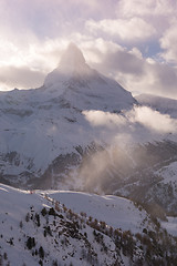 Image showing mountain matterhorn zermatt switzerland