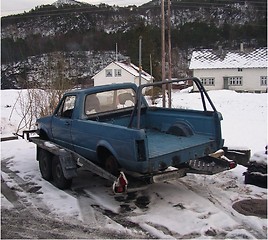 Image showing Car wreck