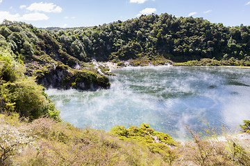 Image showing volcanic lake at waimangu