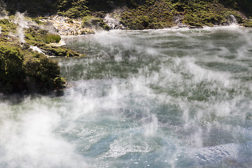 Image showing volcanic lake at waimangu