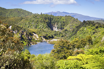 Image showing volcanic lake at waimangu