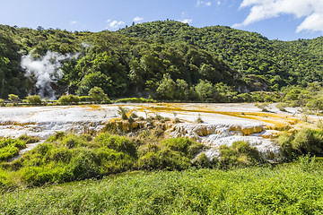 Image showing volcanic activities at waimangu