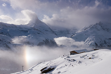 Image showing mountain matterhorn zermatt switzerland