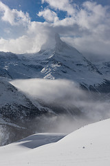 Image showing mountain matterhorn zermatt switzerland