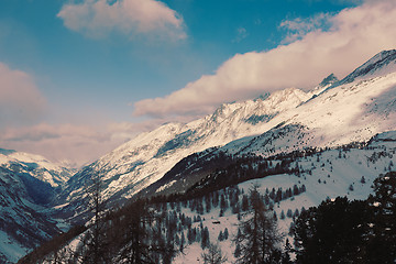 Image showing mountain matterhorn zermatt switzerland