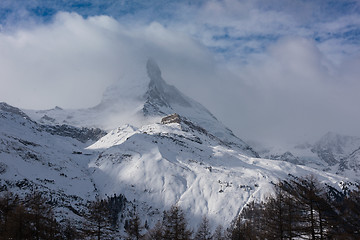 Image showing mountain matterhorn zermatt switzerland