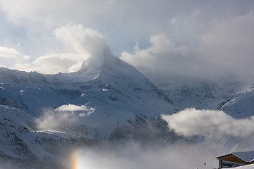 Image showing mountain matterhorn zermatt switzerland