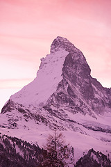 Image showing mountain matterhorn zermatt switzerland