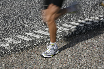 Image showing Marathon runner
