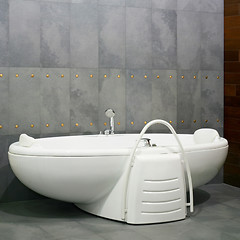 Image showing Big bathtub