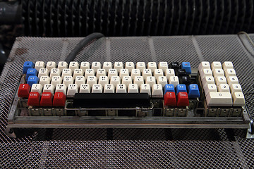 Image showing old computer keyboard