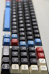 Image showing old computer keyboard