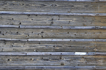 Image showing abstract blue wooden texture