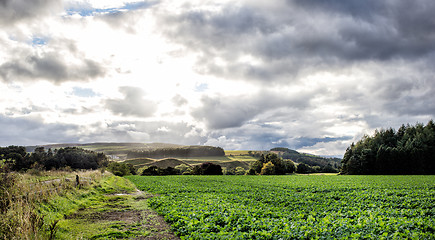 Image showing beautiful scottish landscape