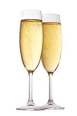 Image showing two glasses of champagne