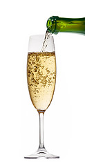 Image showing glass of champagne