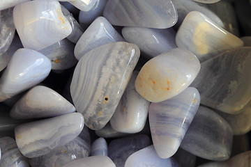 Image showing blue chalcedony minerals