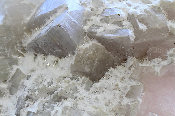 Image showing salt, halite mineral texture