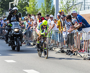 Image showing The Cyclist Peter Sagan - Tour de France 2015