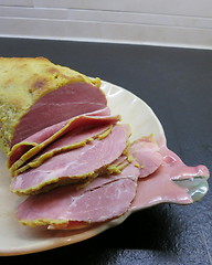 Image showing Christmas ham