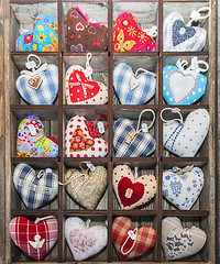 Image showing Heart Shape Souvenirs